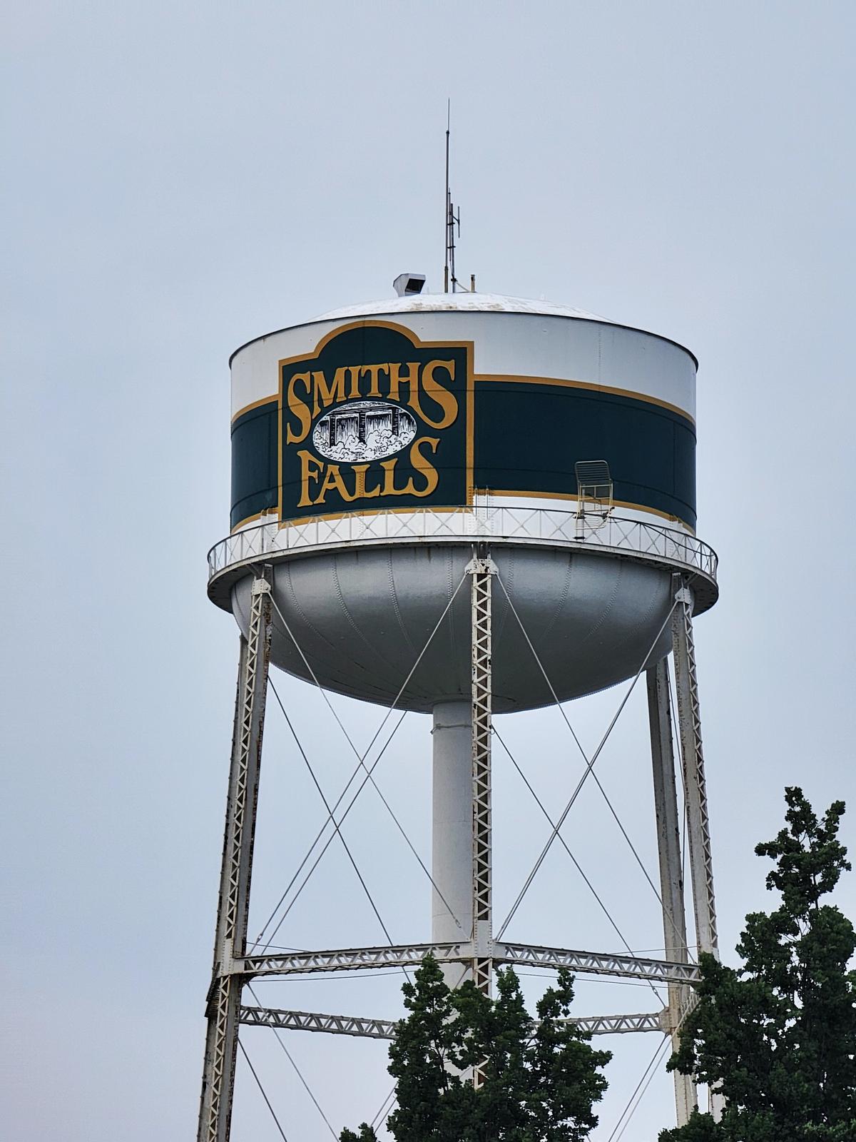 Smiths falls water tank