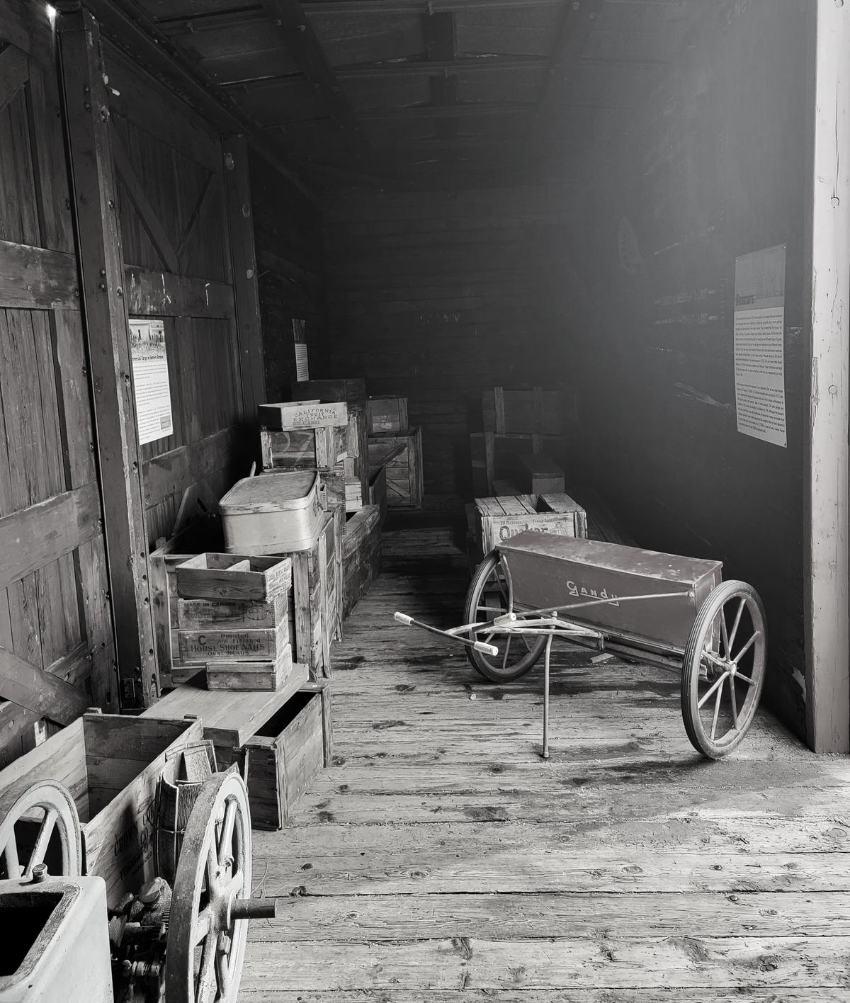 Smiths falls railway museum train